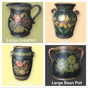 Bob’s Pottery Set “Golden Garden”